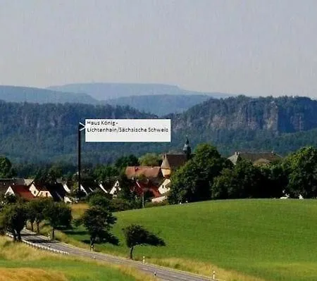 Haus Koenig 1 In Lichtenhain Apartment Sebnitz